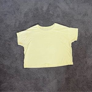 lululemon cates cropped shirt